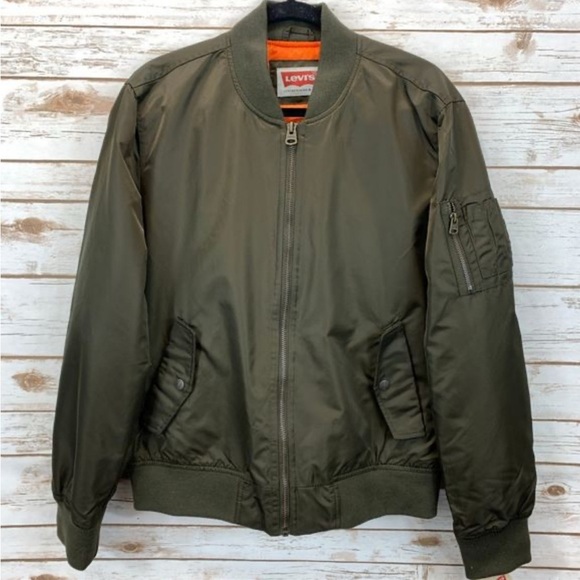 Levi's Other - Levi's Men's Olive Bomber Jacket Size L